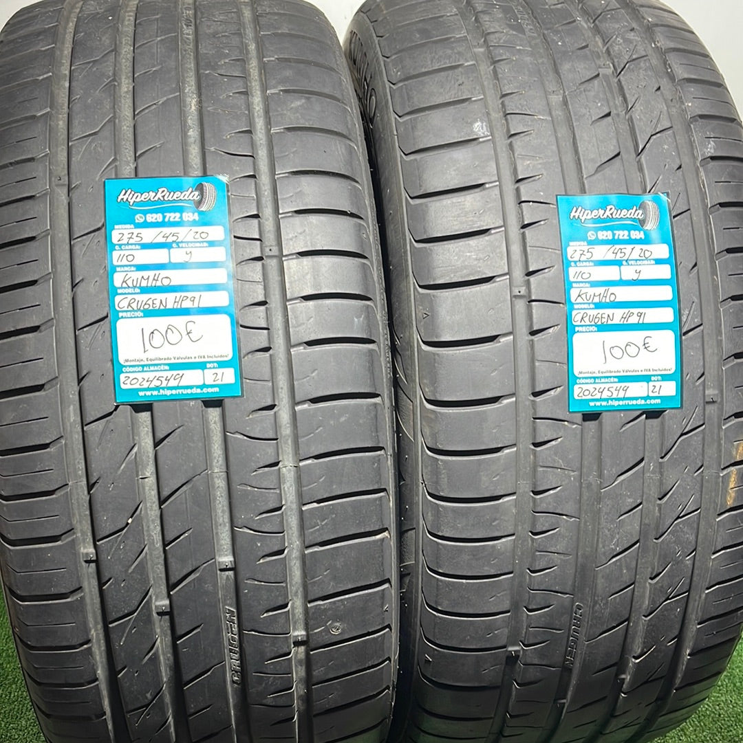 275 45 20 110Y KUMHO CRUGEN HP91