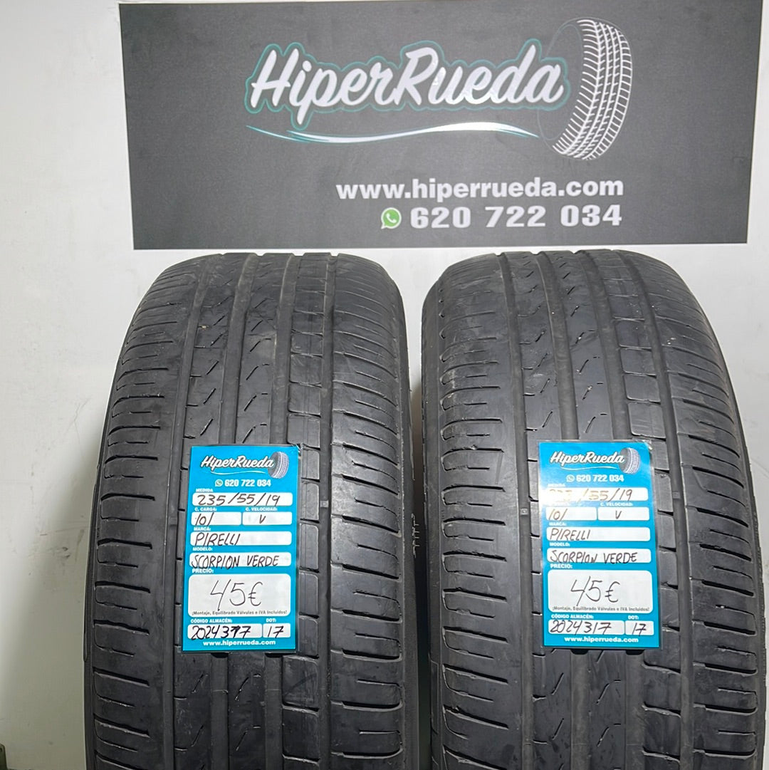 235 55 19 101V PIRELLI SCORPION VERDE