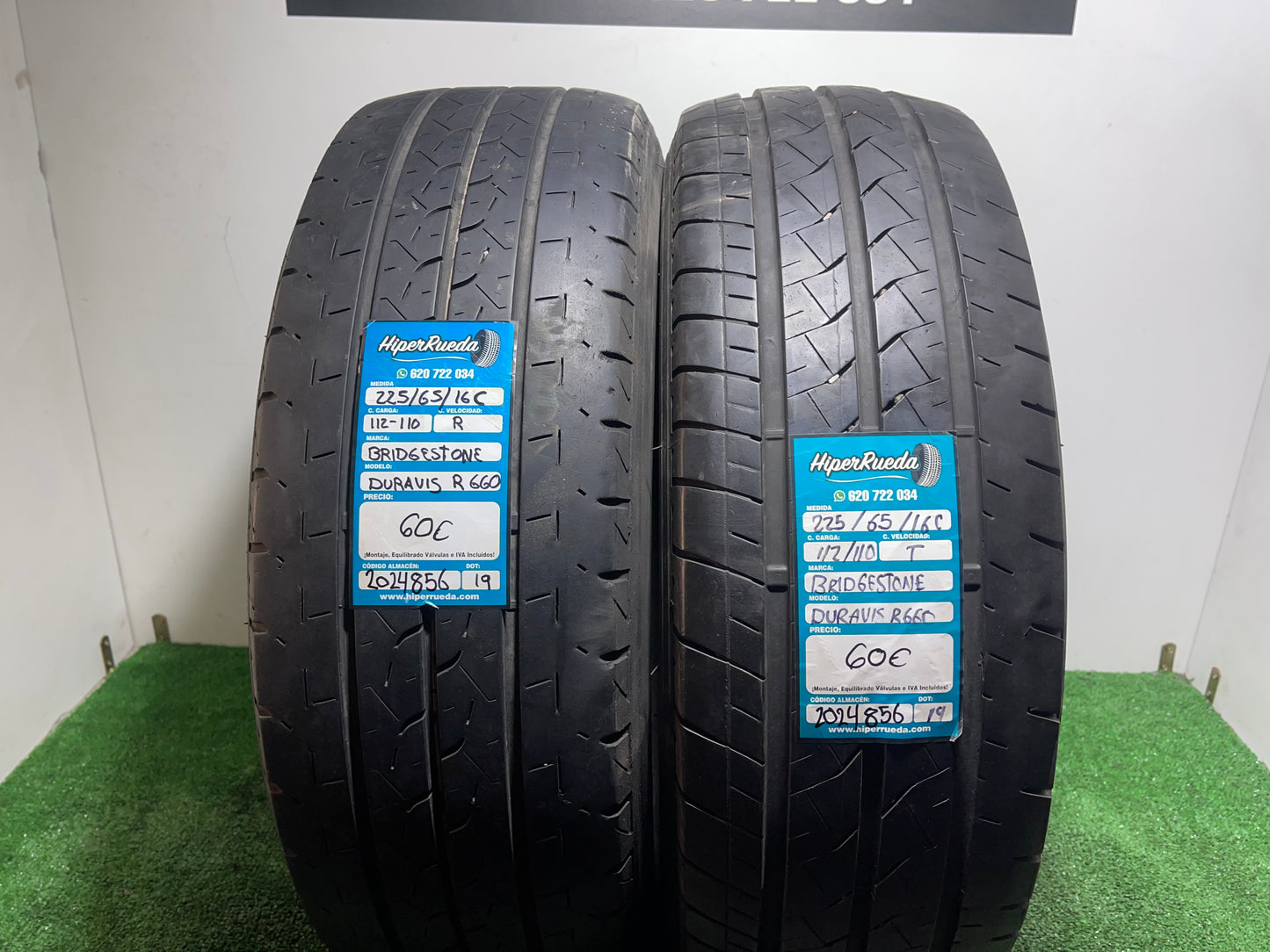 225 65 16C 112/110R BRIDGESTONE DURAVIS R 660