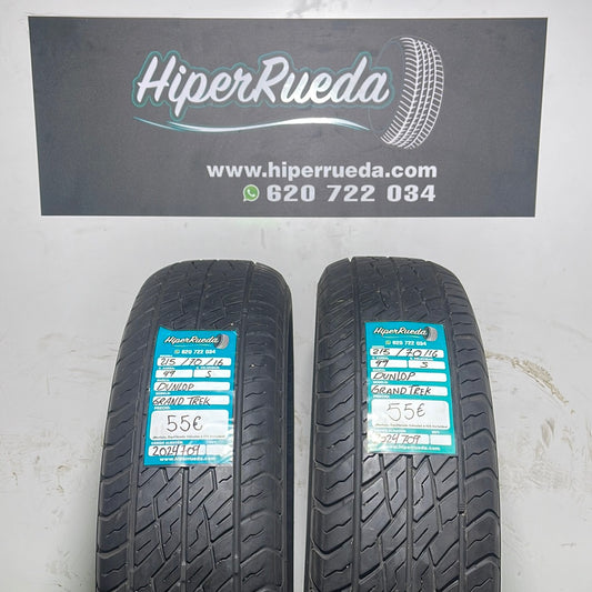 215 70 16 99S DUNLOP GRAND TREK