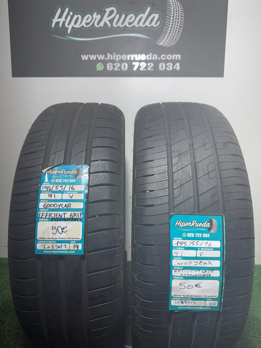 195 55 16 91V GOODYEAR EFFICIENT GRIP PERFORMANCE