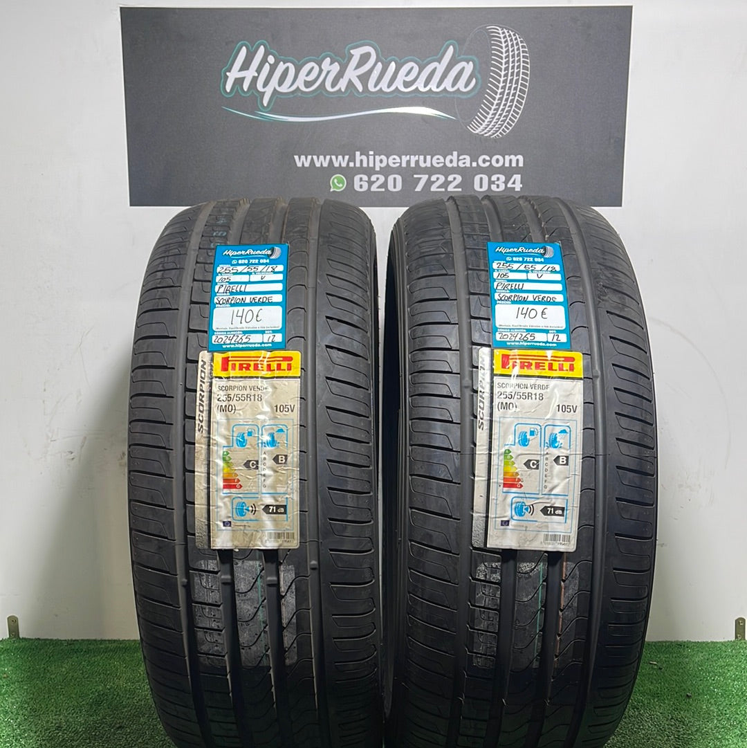 255 55 18 105V PIRELLI SCORPION VERDE