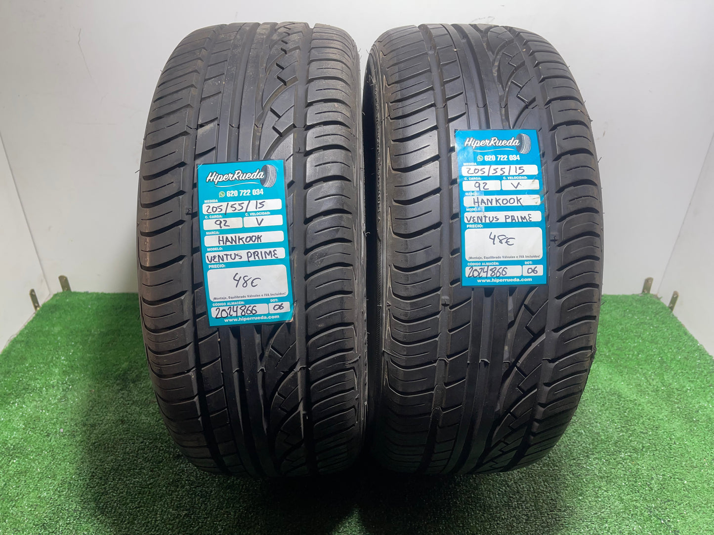 205 55 15 92V HANKOOK VENTUS PRIME