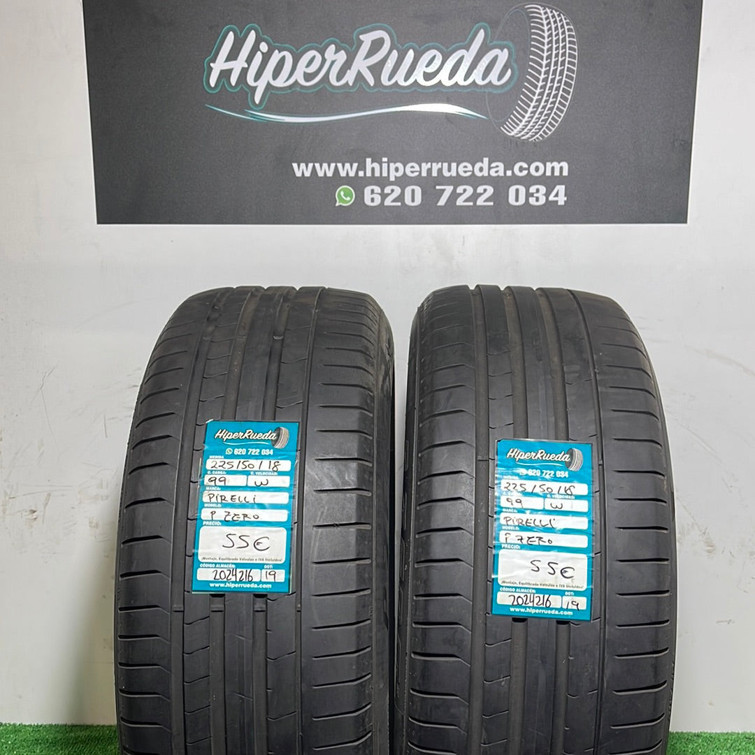 225 50 18 99W PIRELLI PZERO