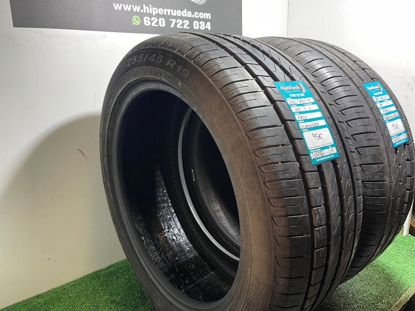 255 45 19 100V PIRELLI SCORPION VERDE