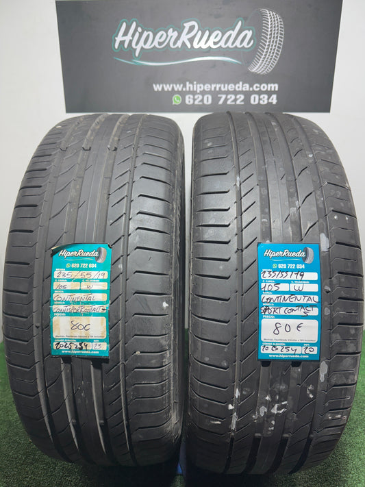235 55 19 105W CONTINENTAL CONTISPORTCONTACT5
