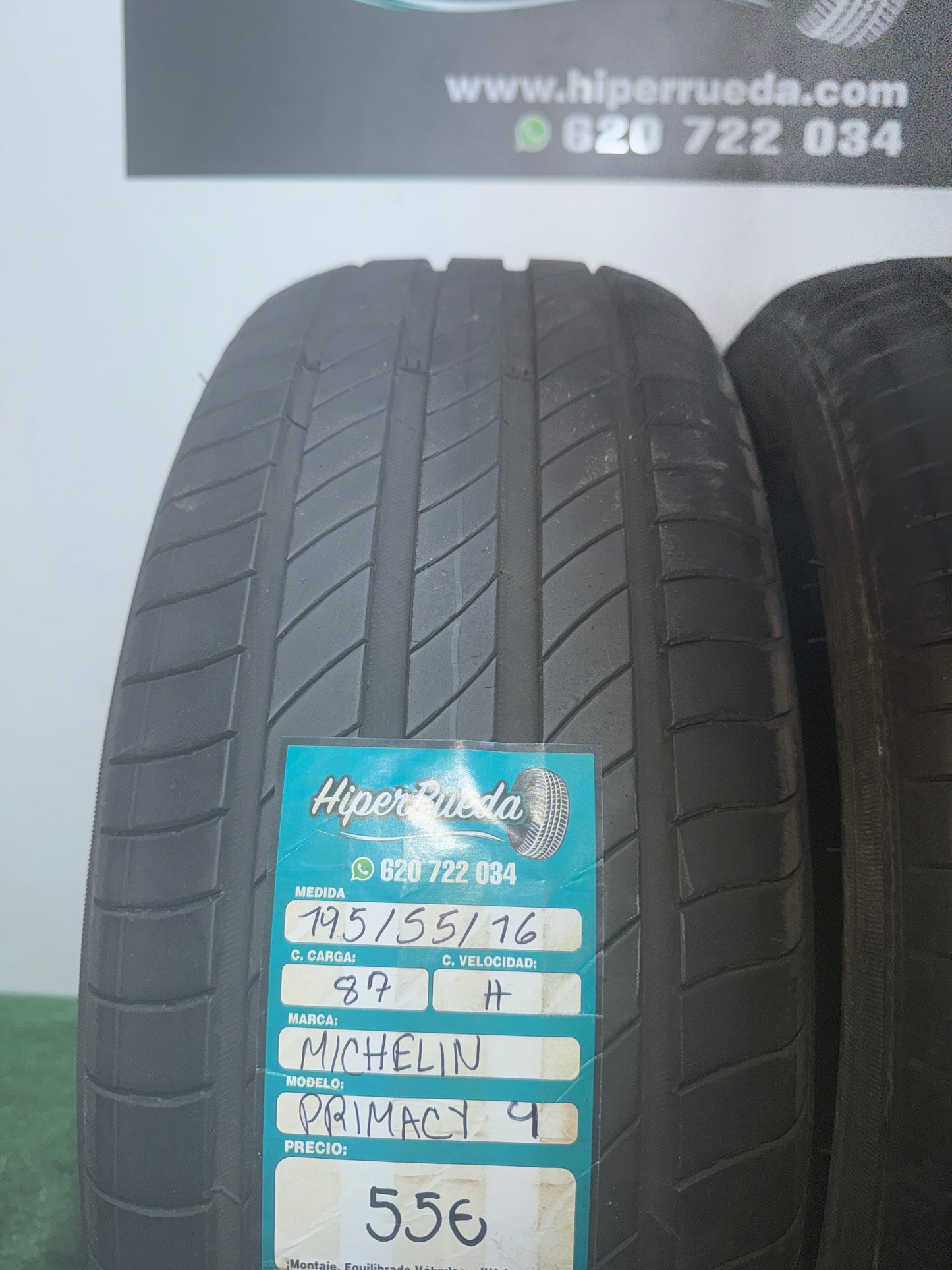 195 55 16 87H MICHELIN PRIMACY 4