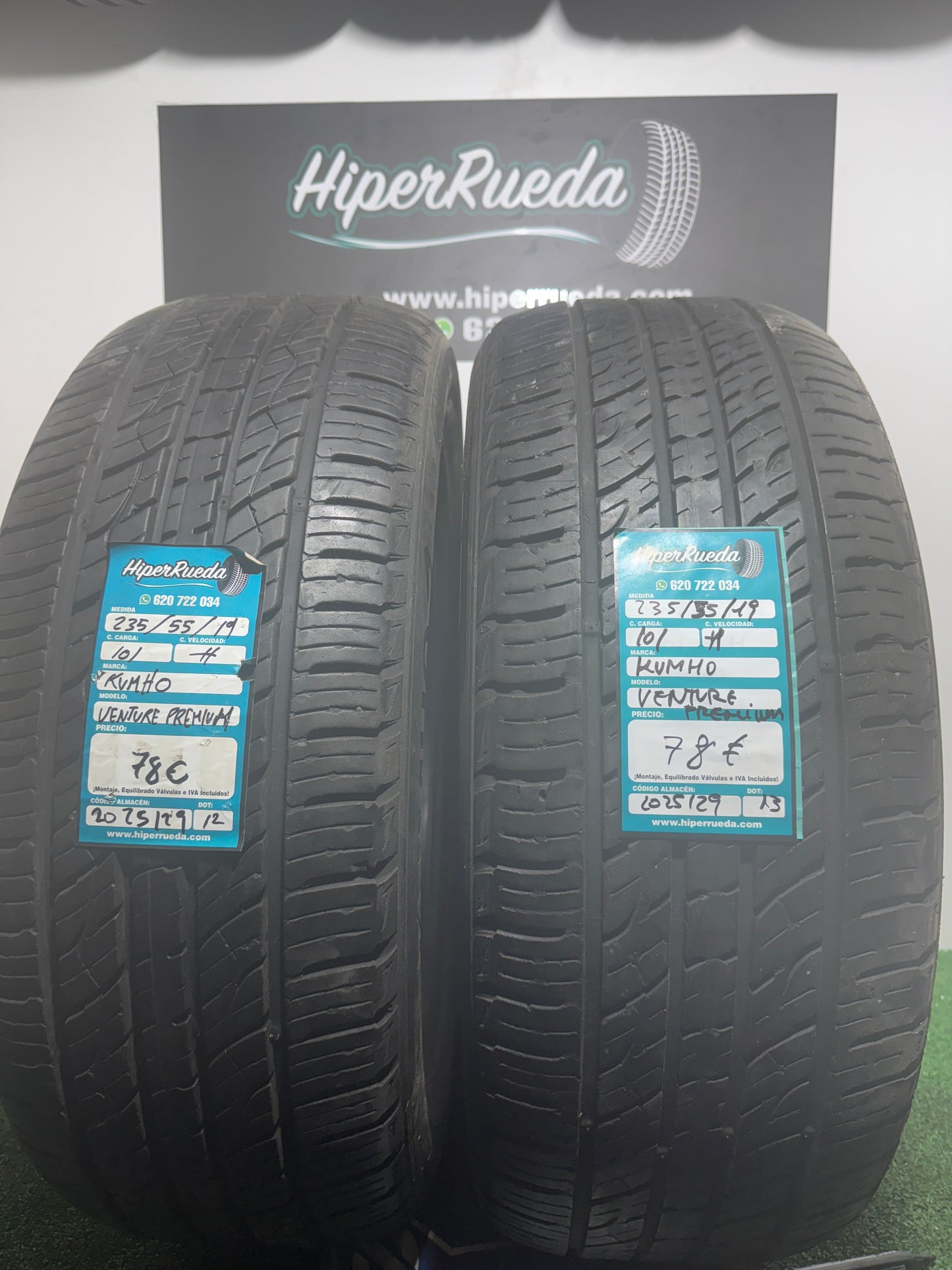 235 55 19 101H KUMHO VENTURE PREMIUM