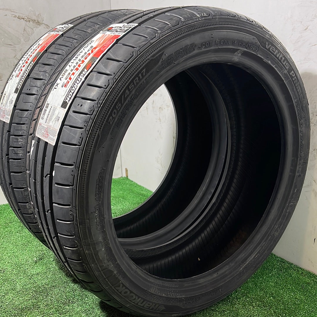 205 45 17 88V XL HANKOOK VENTUS PRIME 3/ PRECIO POR UNIDAD, ENVÍO GRATIS.