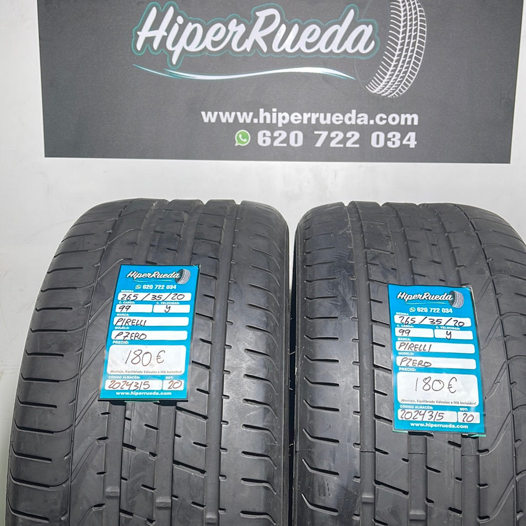 265 35 20 99Y PIRELLI PZERO