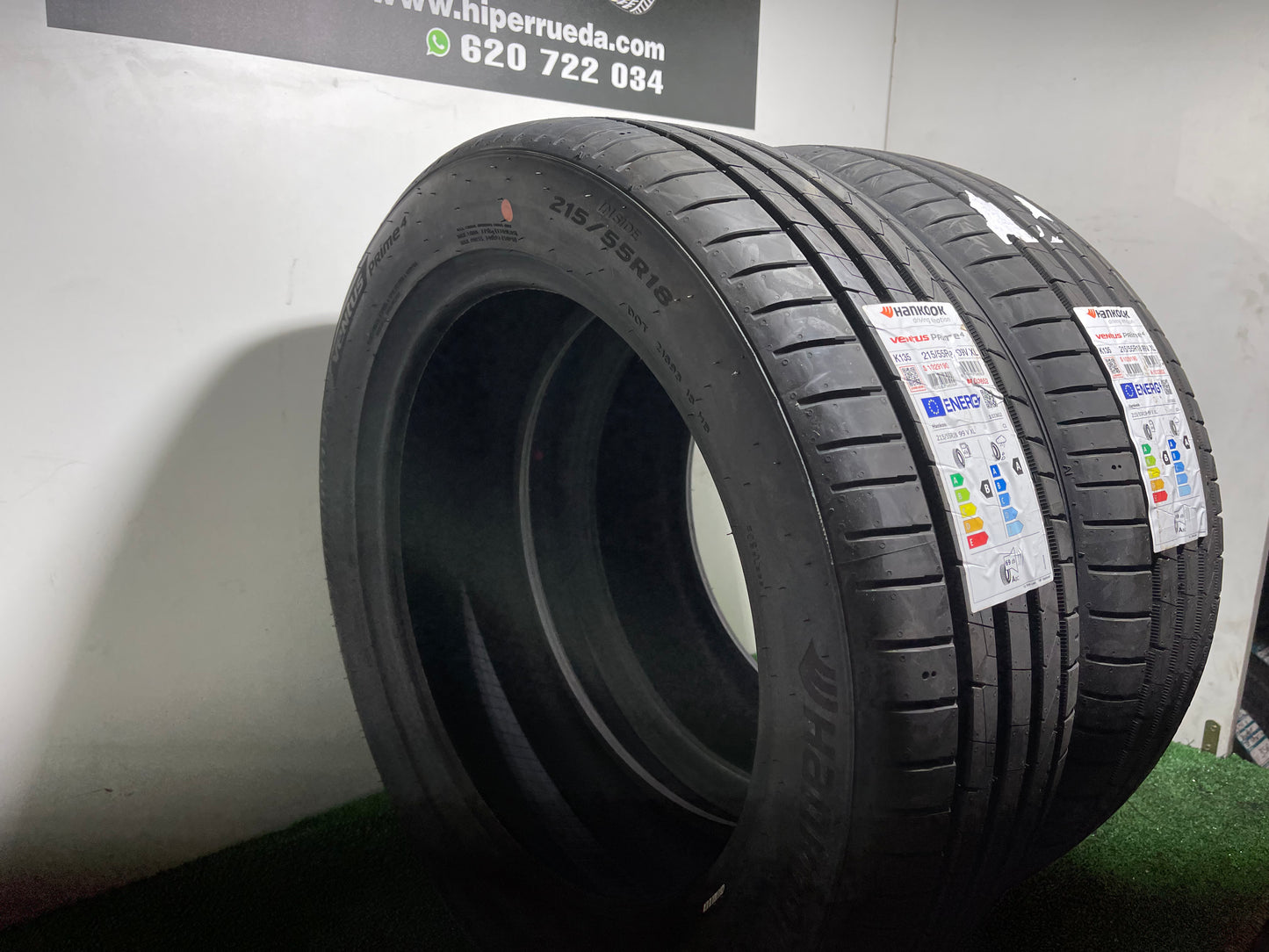 215 55 18 99V XL HANKOOK VENTUS PRIME 4/ PRECIO UNIDAD, ENVÍO GRATIS.