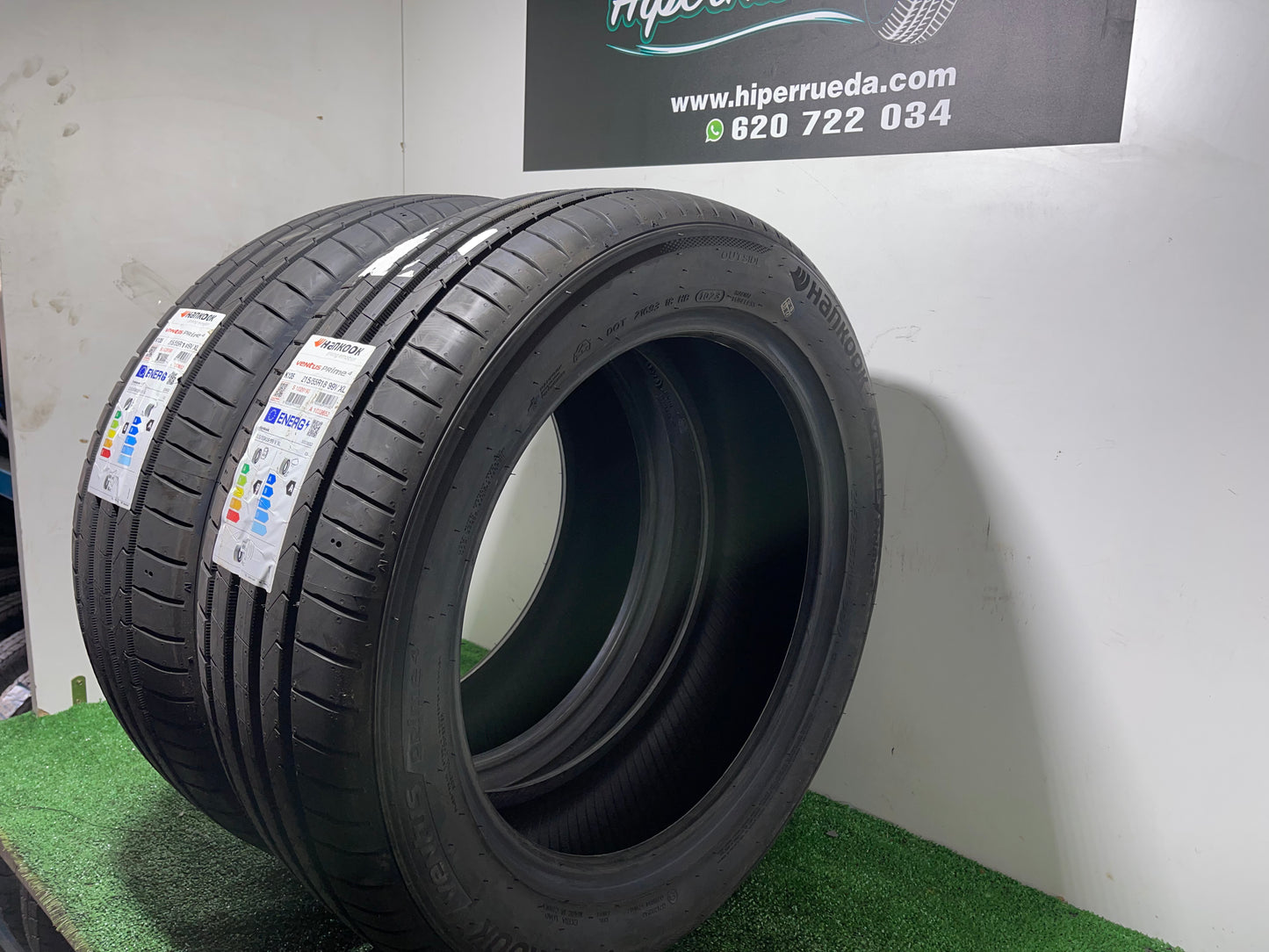 215 55 18 99V XL HANKOOK VENTUS PRIME 4/ PRECIO UNIDAD, ENVÍO GRATIS.