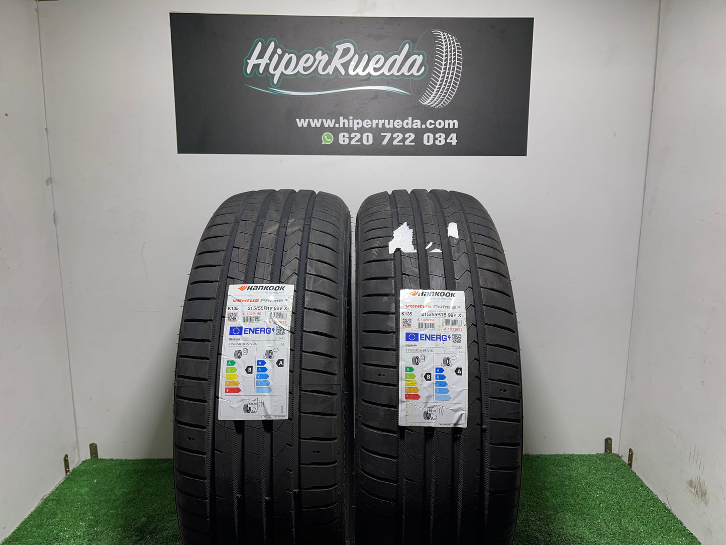 215 55 18 99V XL HANKOOK VENTUS PRIME 4/ PRECIO UNIDAD, ENVÍO GRATIS.