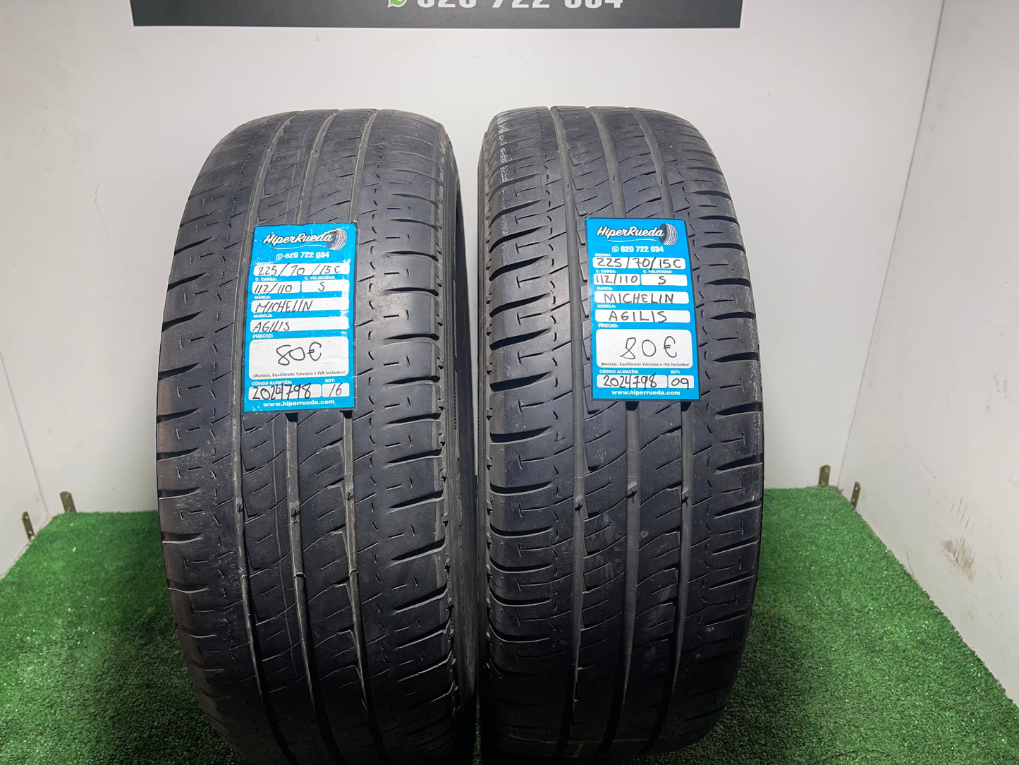 225 70 15C 112/110S MICHELIN AGILIS.