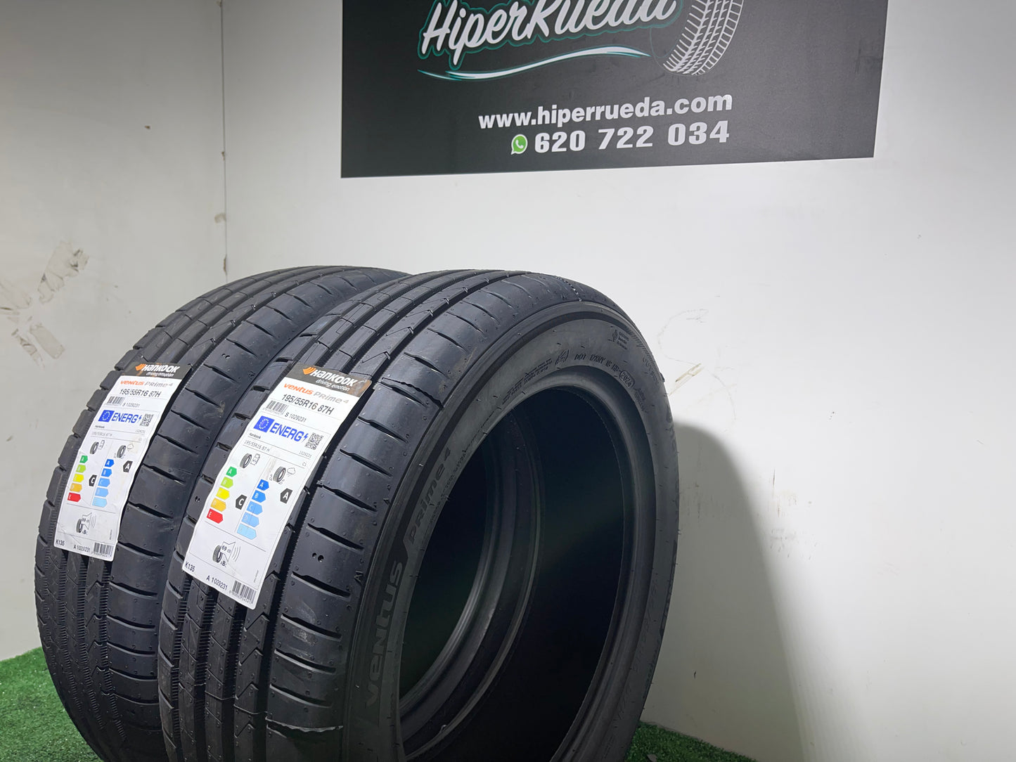 195 55 16 87H HANKOOK VENTUS PRIME 4/PRECIO UNIDAD, ENVÍO GRATIS.