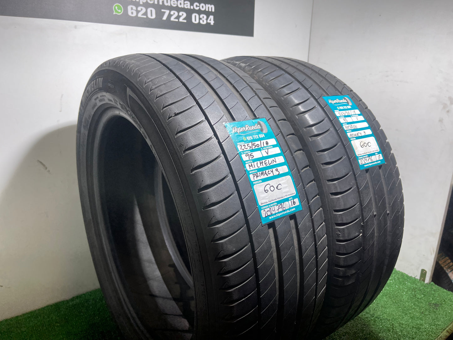 225 50 18 95V MICHELIN PRIMACY 3