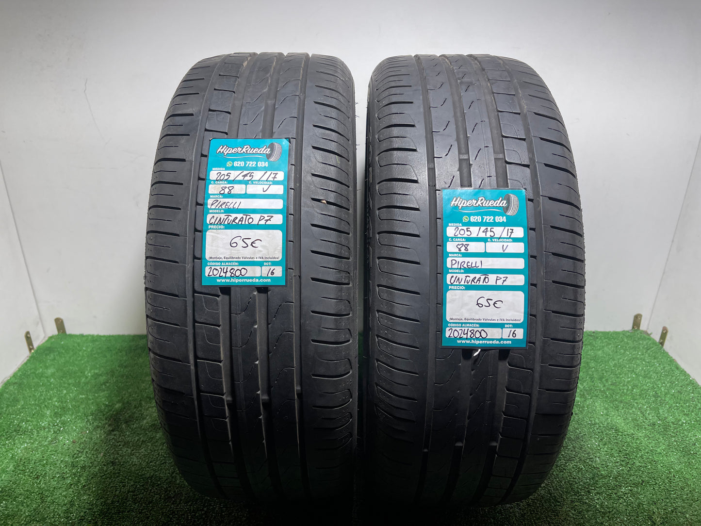 205 45 17 88V PIRELLI CINTURATO P7