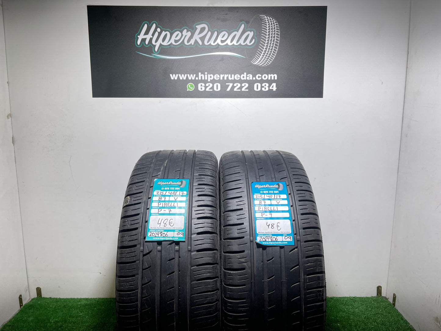 215 40 17 87V PIRELLI P7