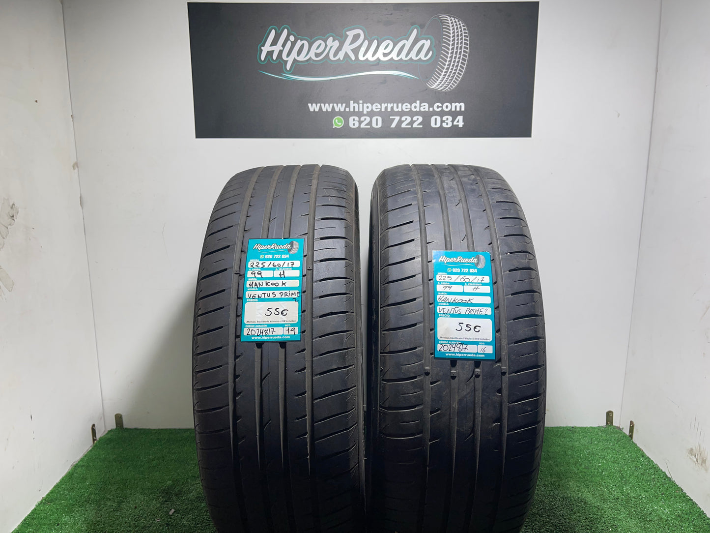 225 60 17 99H HANKOOK VENTUS PRIME 2