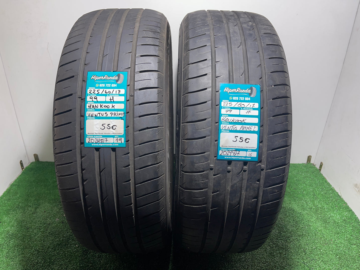 225 60 17 99H HANKOOK VENTUS PRIME 2