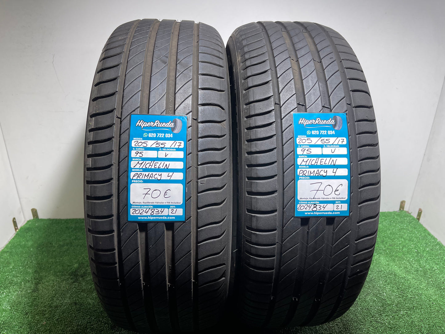 205 55 17 95V MICHELIN PRIMACY 4