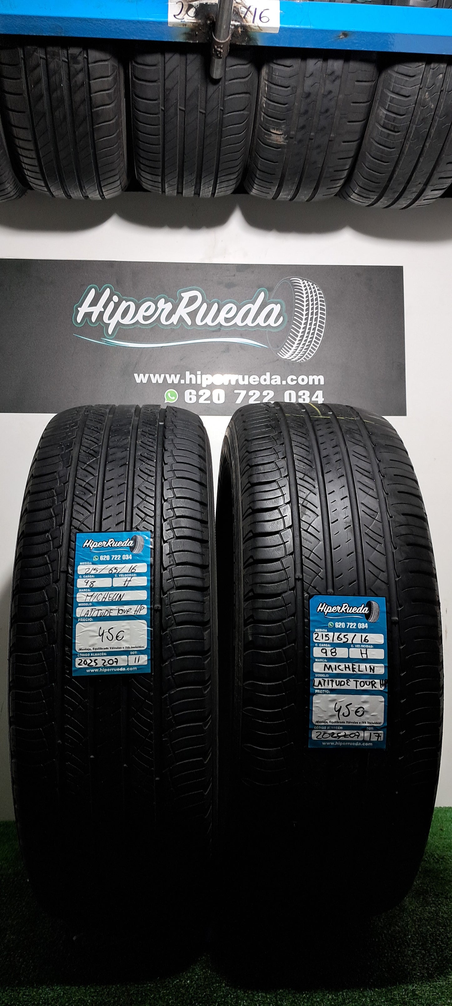 215 65 16 98H MICHELIN LATITUDE TOUR HP