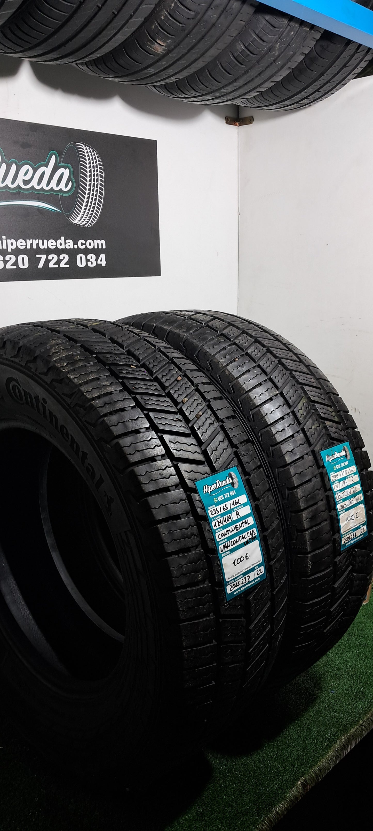 235 65 16C 121/119R CONTINENTAL VANCONTACT A/S ULTRA