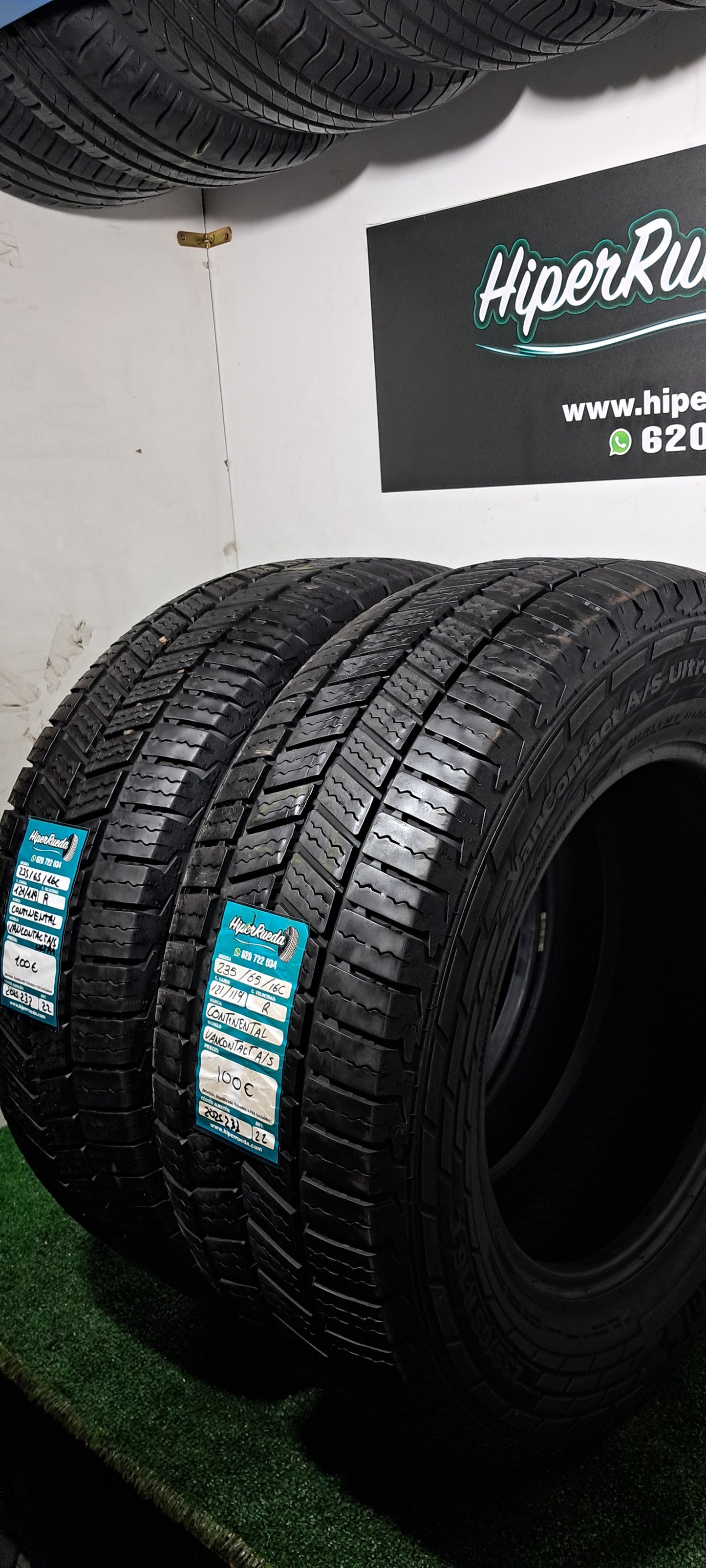 235 65 16C 121/119R CONTINENTAL VANCONTACT A/S ULTRA