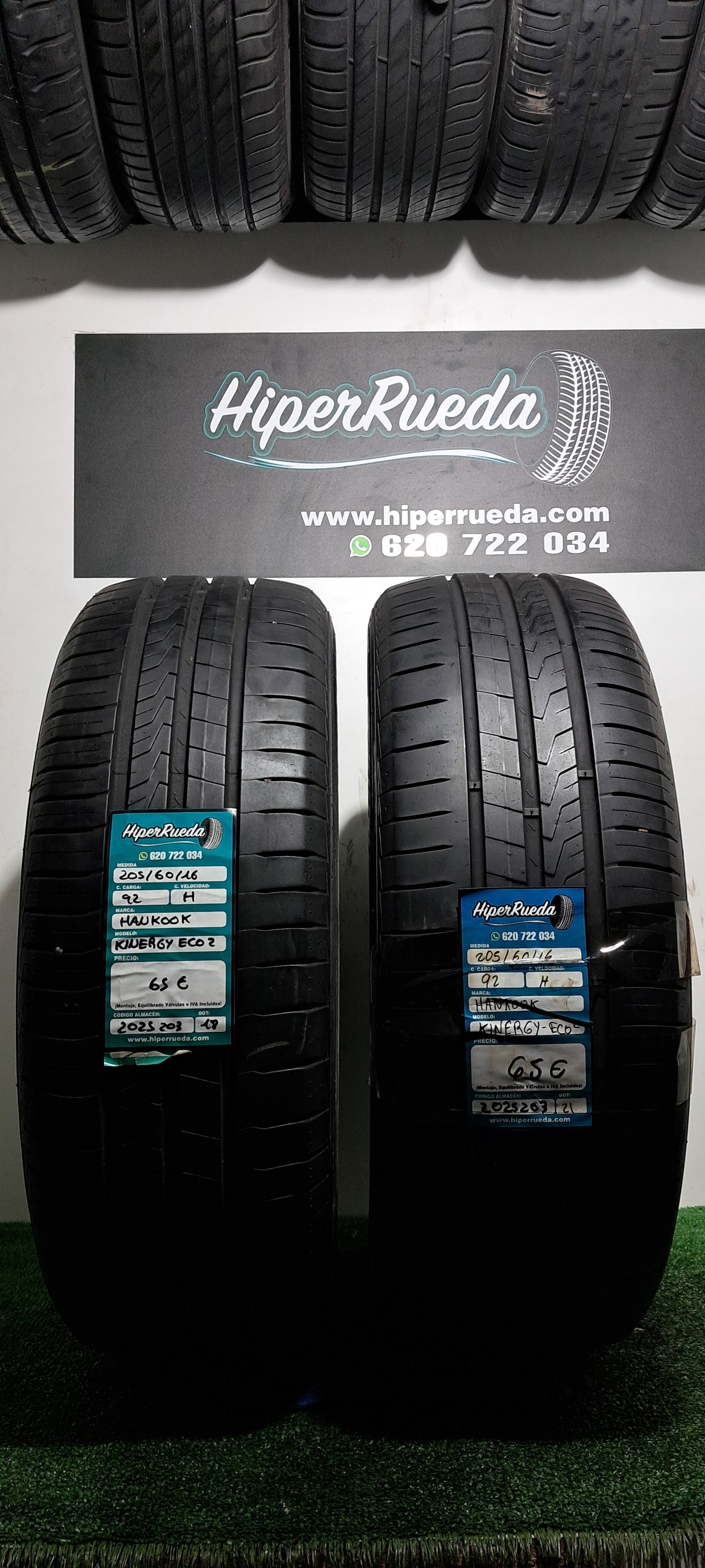 205 60 16 92H HANKOOK KINERGY ECO 2