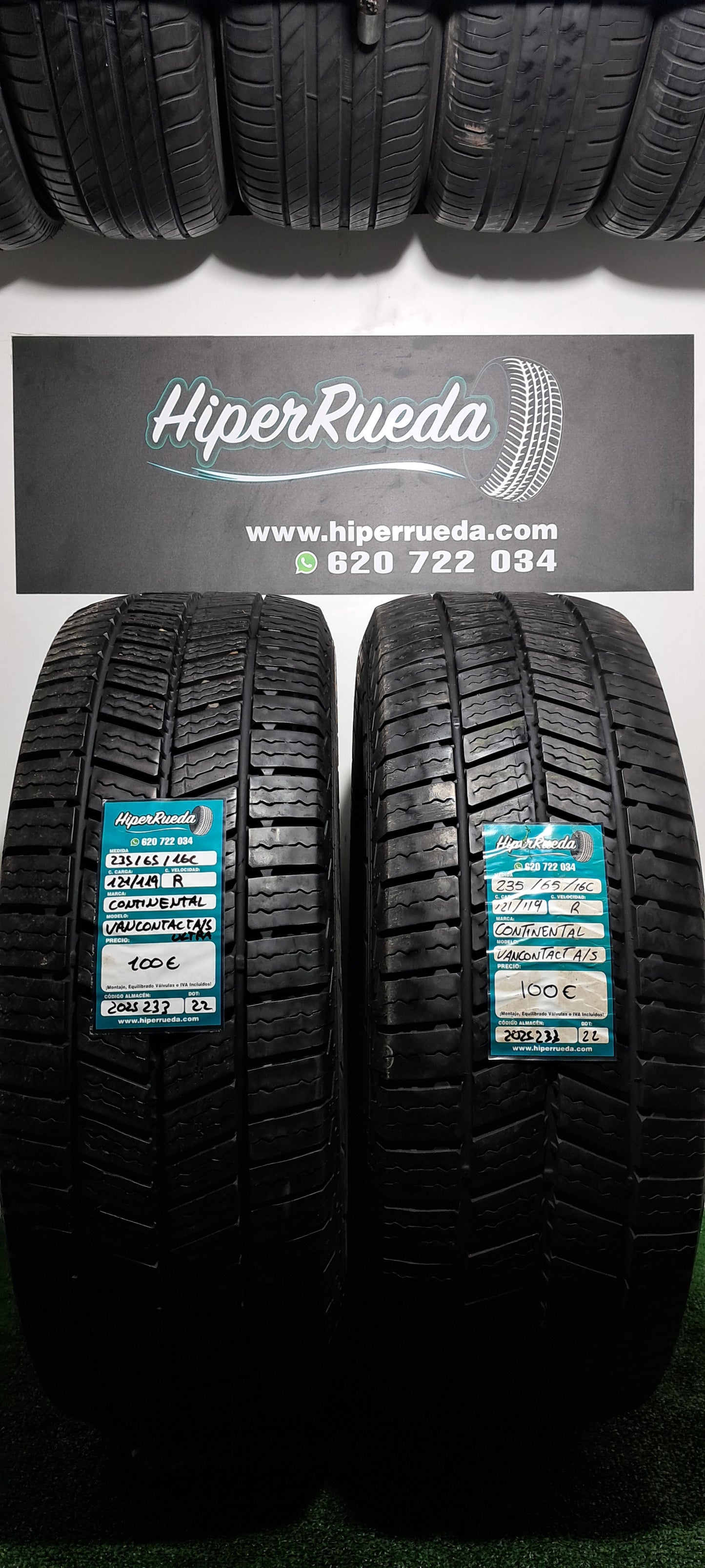 235 65 16C 121/119R CONTINENTAL VANCONTACT A/S ULTRA