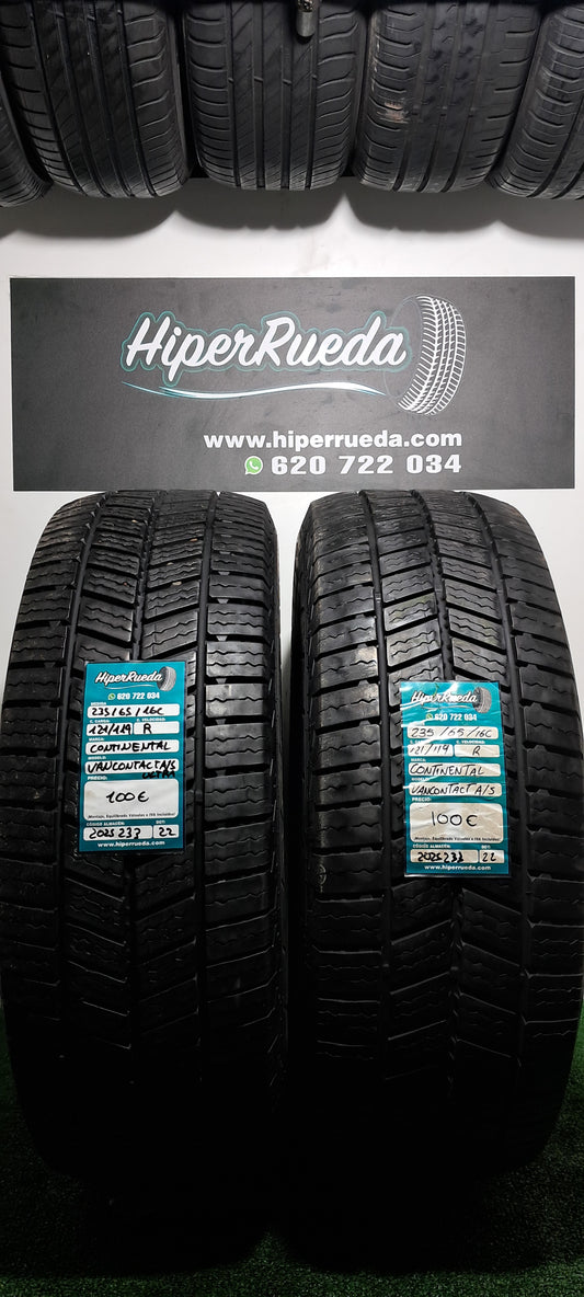 235 65 16C 121/119R CONTINENTAL VANCONTACT A/S ULTRA