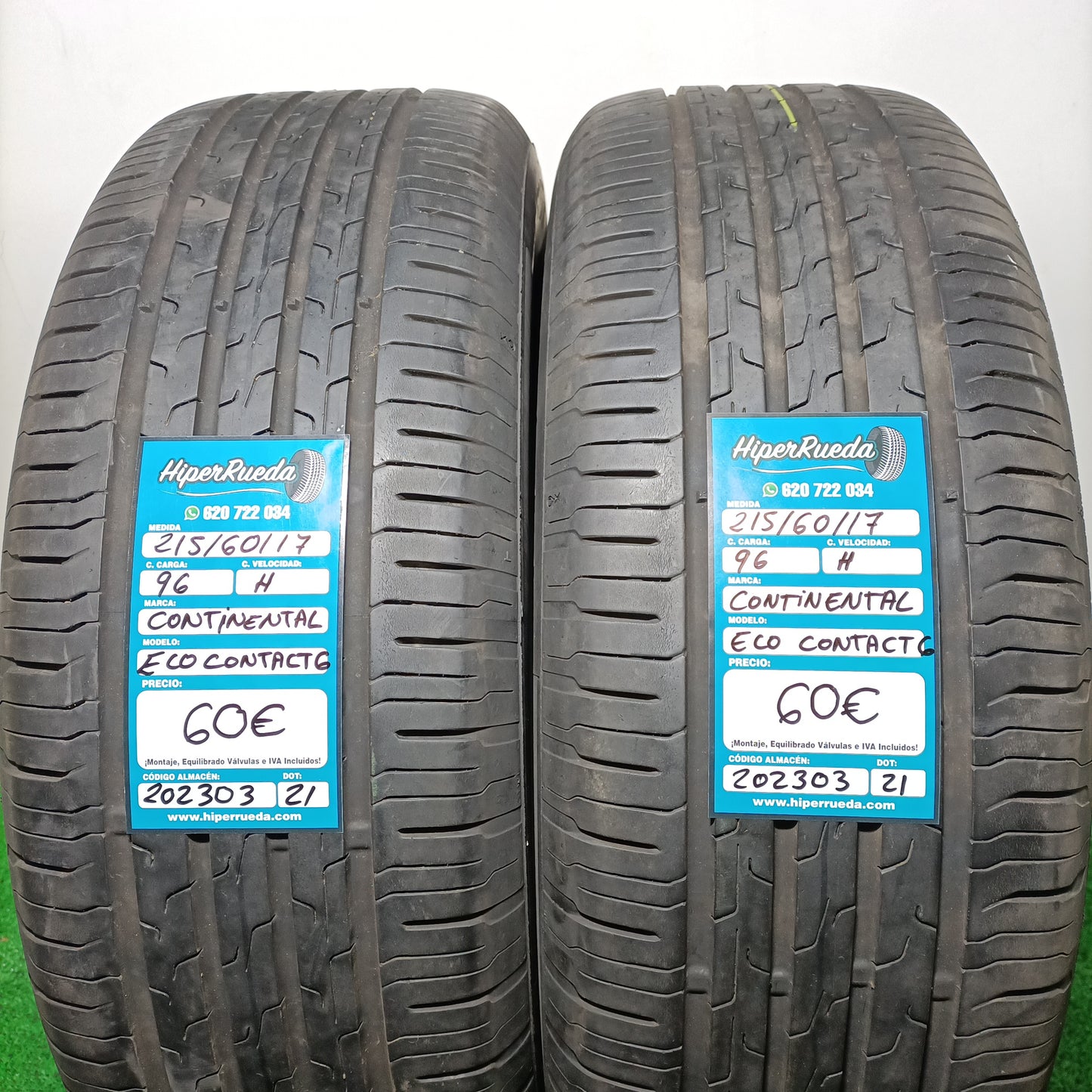 215 60 17 96H CONTINENTAL ECO CONTACT 6