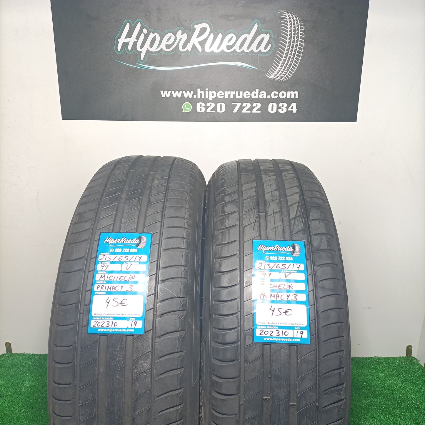 215 65 17 99V MICHELIN PRIMACY 3