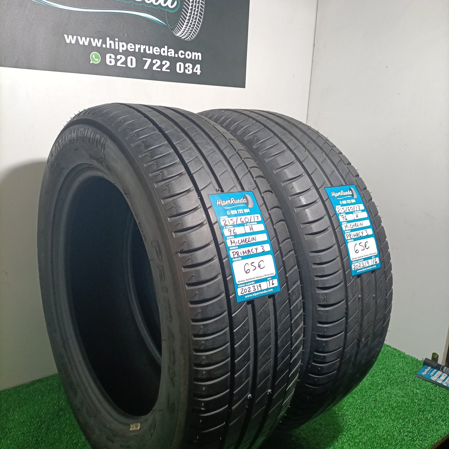 215 60 17 96H MICHELIN PRIMACY 3