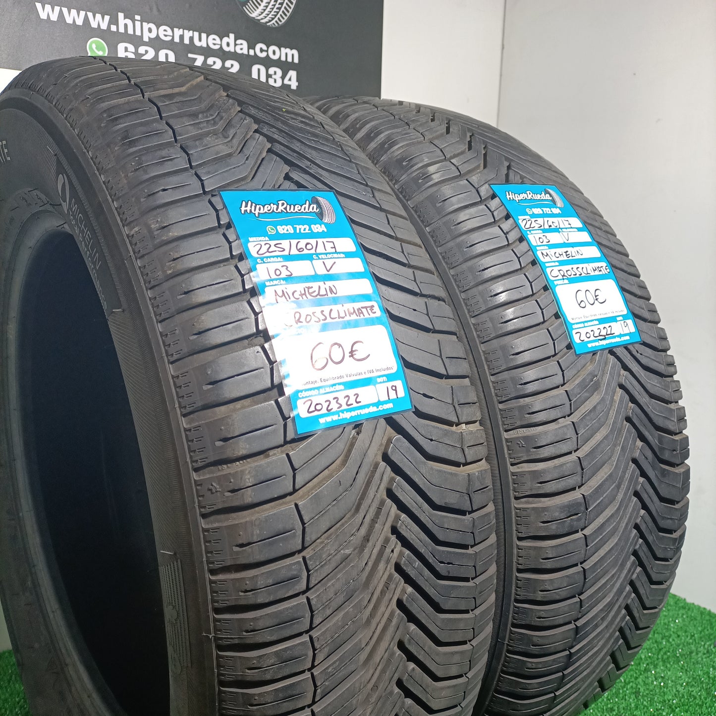 225 60 17 103V MICHELIN CROSSCLIMATE