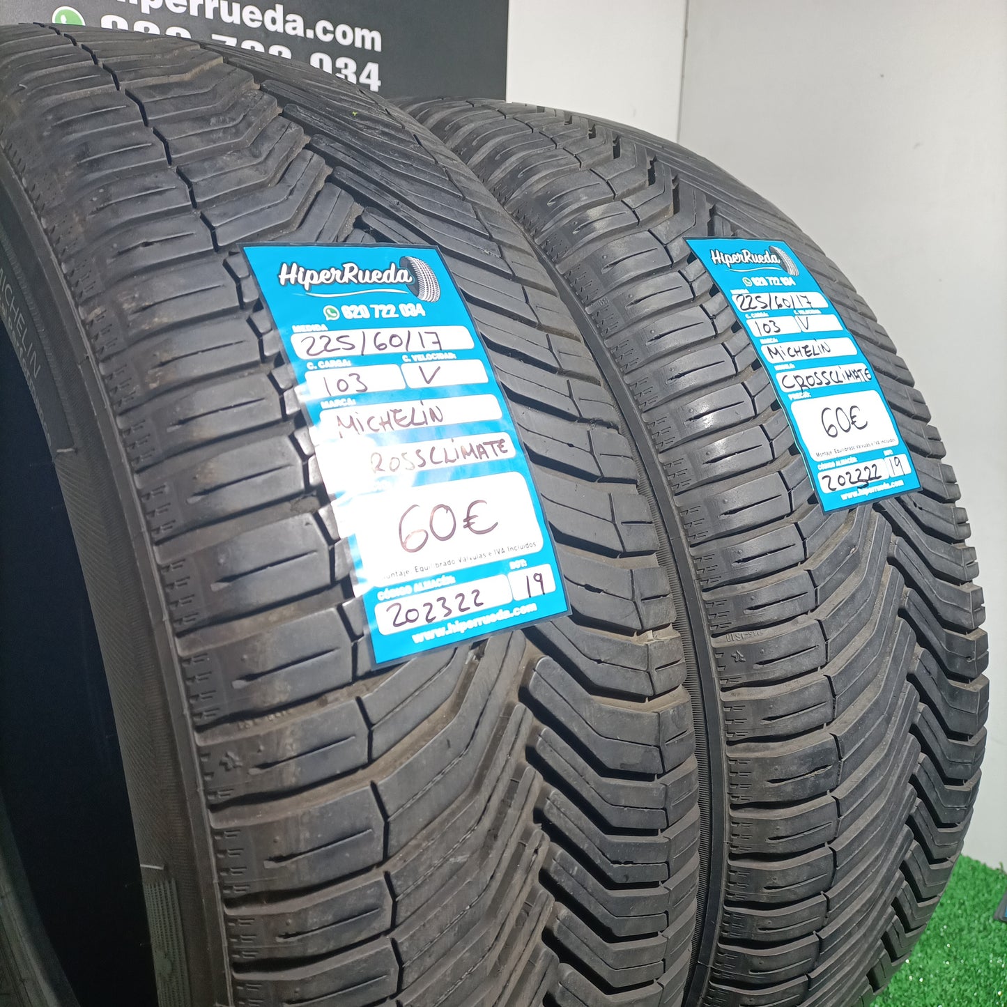 225 60 17 103V MICHELIN CROSSCLIMATE