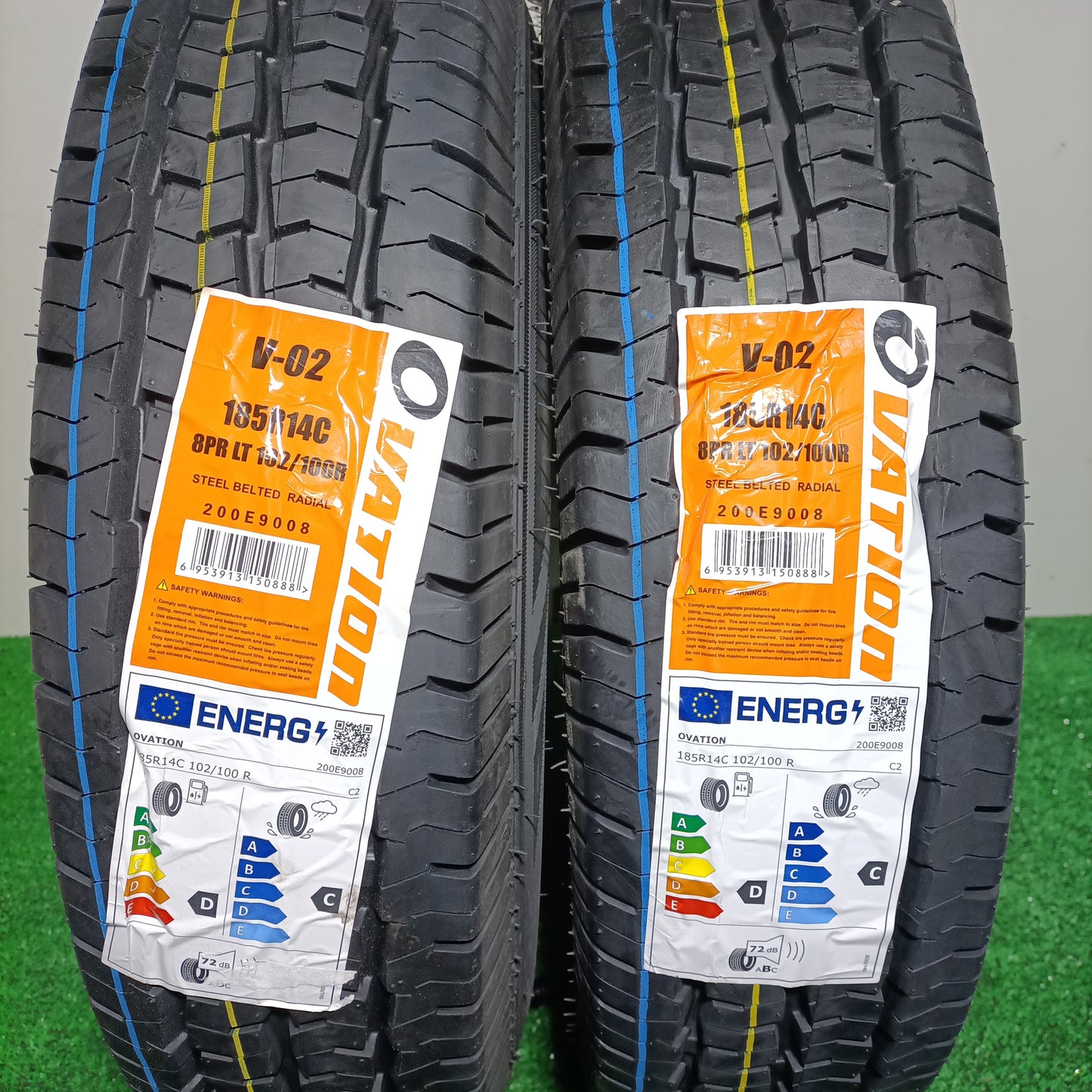 185 R 14 C 8PR LT 102/100R OVATION /PRECIO UNIDAD, ENVÍO GRATIS.