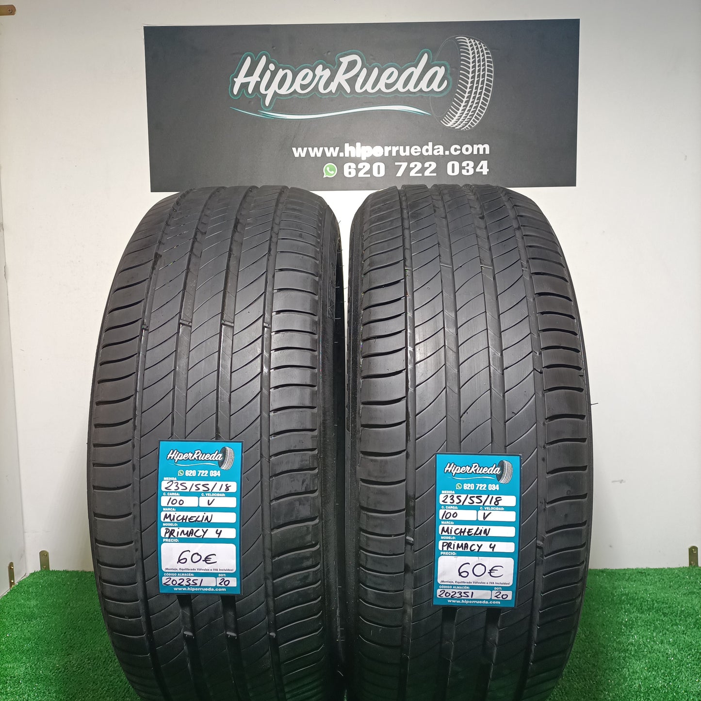 235 55 18 100V MICHELIN PRIMACY 4