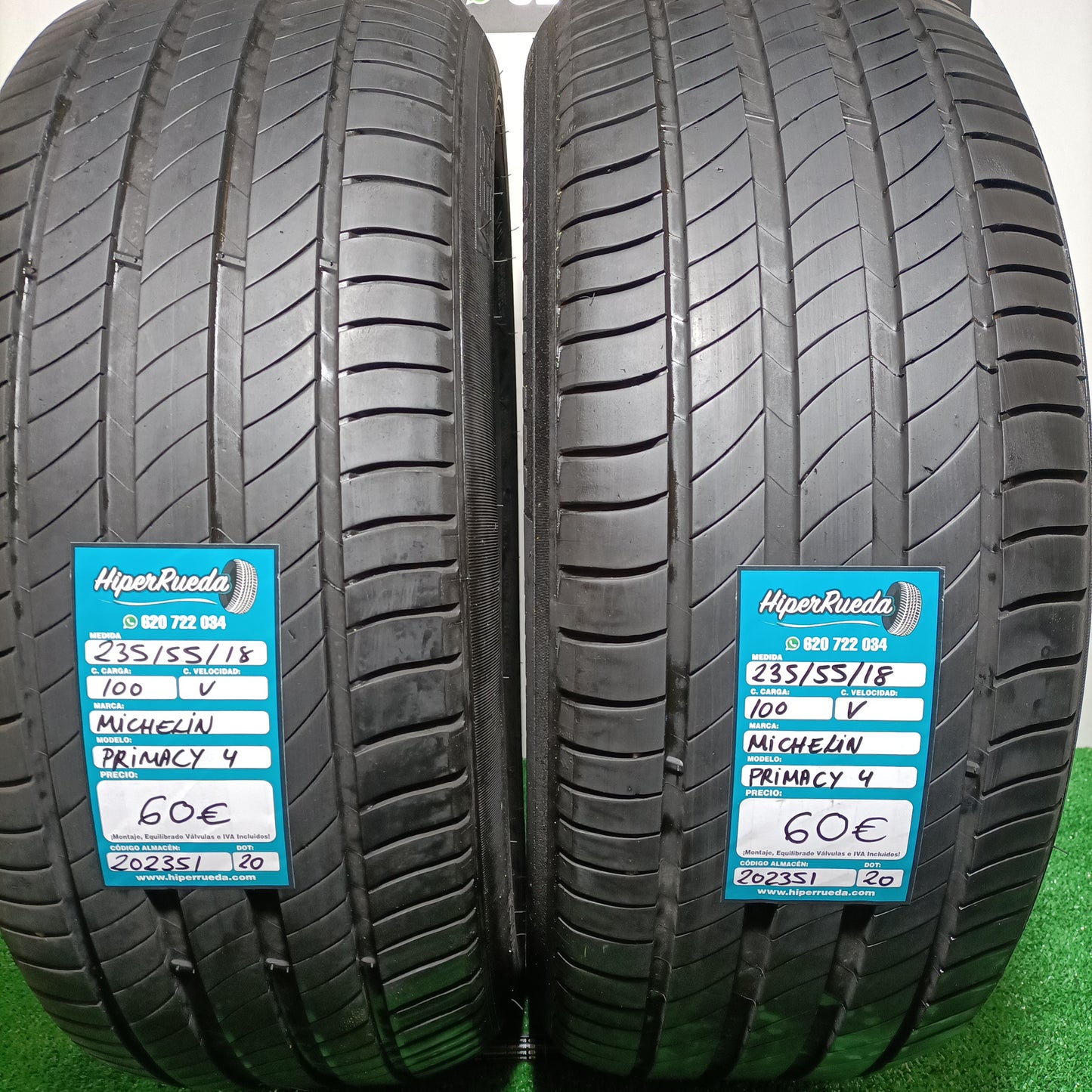 235 55 18 100V MICHELIN PRIMACY 4