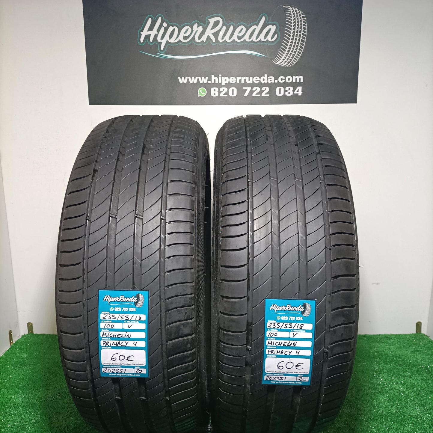 235 55 18 100V MICHELIN PRIMACY 4