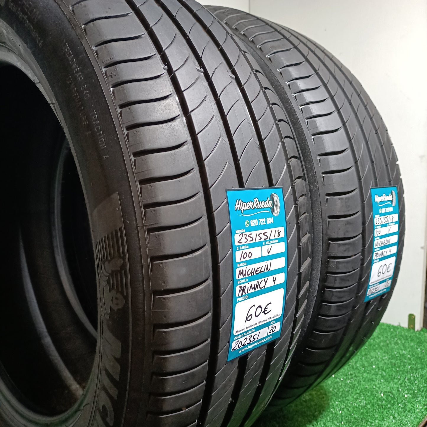 235 55 18 100V MICHELIN PRIMACY 4