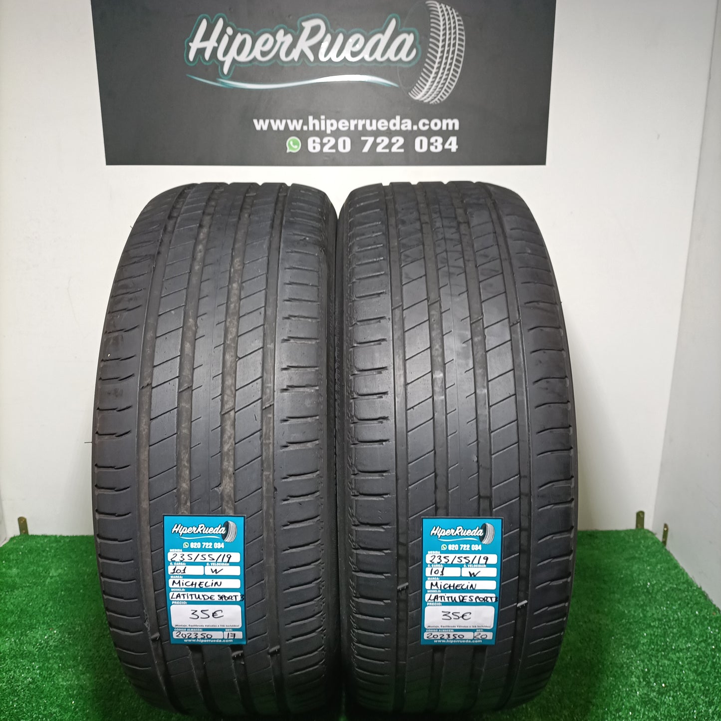 235 55 19 101W MICHELIN LATITUDE SPORT 3