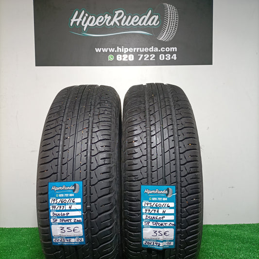 195 60 16 99/97H DUNLOP SP SPORT 200