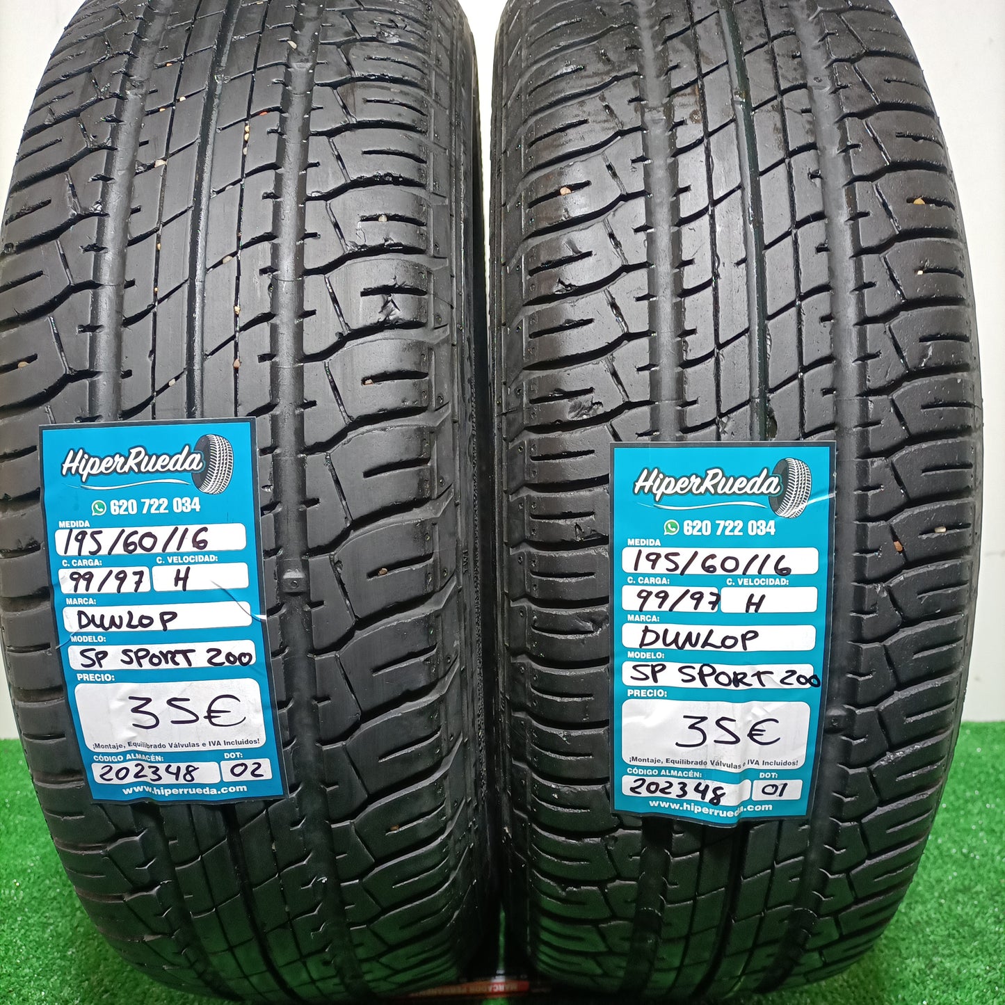 195 60 16 99/97H DUNLOP SP SPORT 200