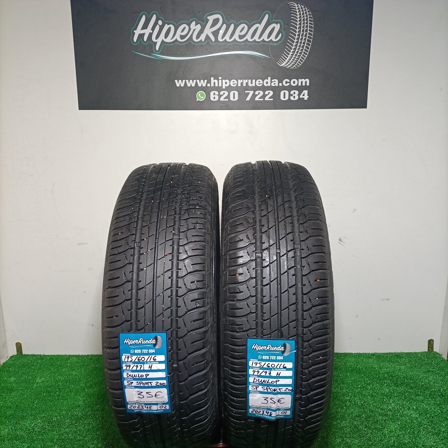 195 60 16 99/97H DUNLOP SP SPORT 200