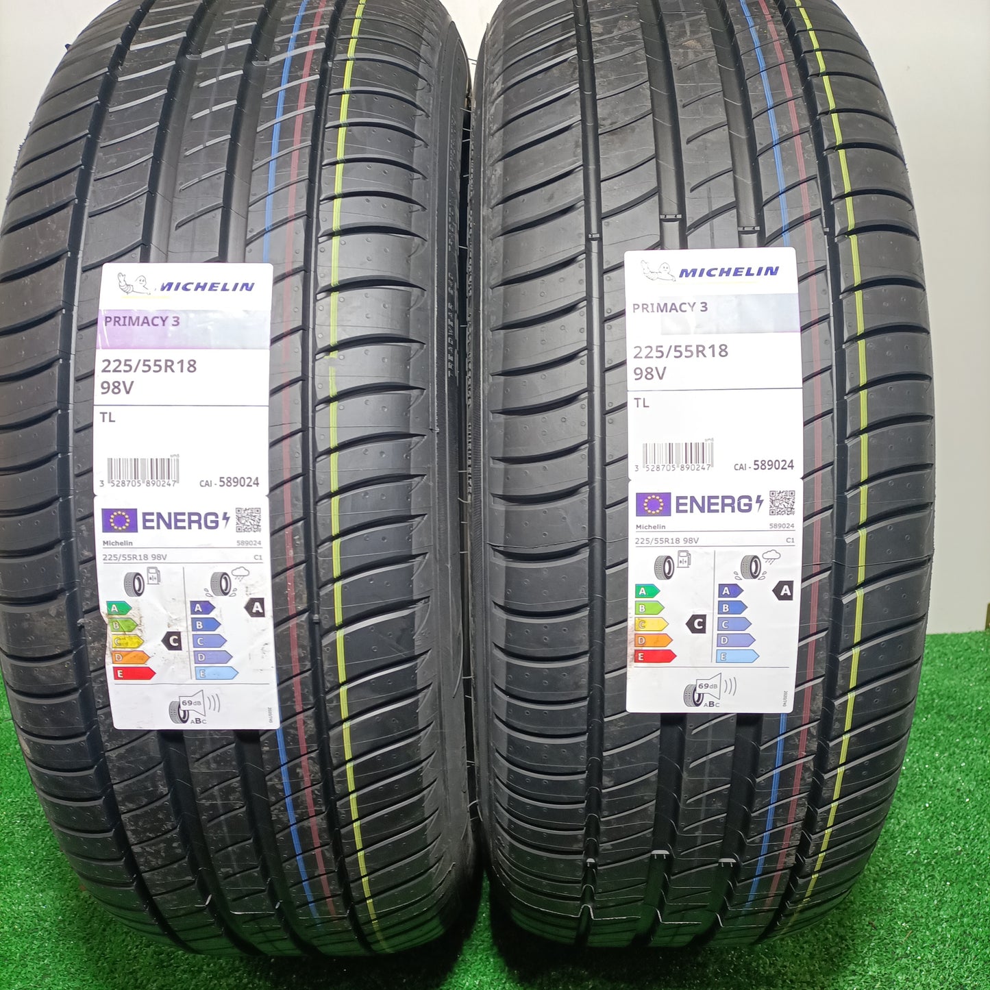 225 55 18 98V MICHELIN PRIMACY 3 /PRECIO UNIDAD,  ENVÍO GRATIS.