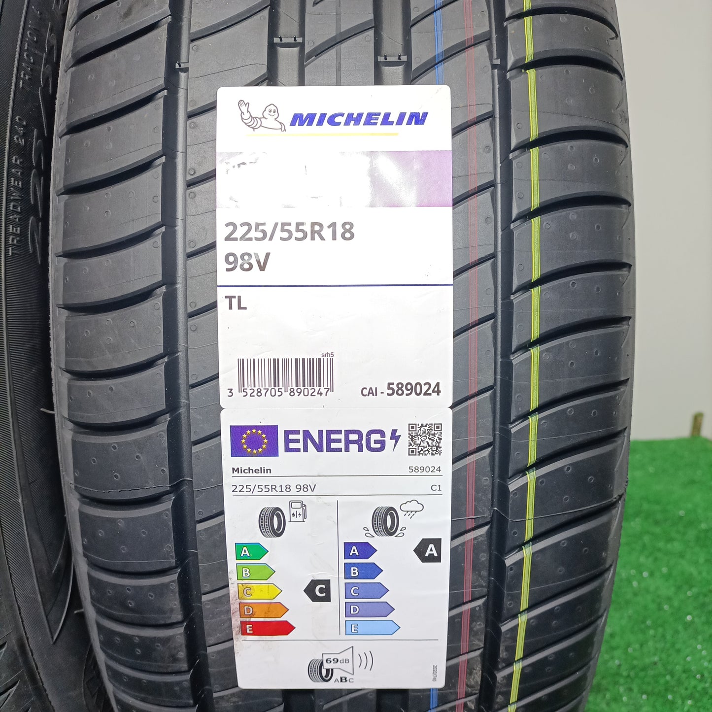 225 55 18 98V MICHELIN PRIMACY 3 /PRECIO UNIDAD,  ENVÍO GRATIS.