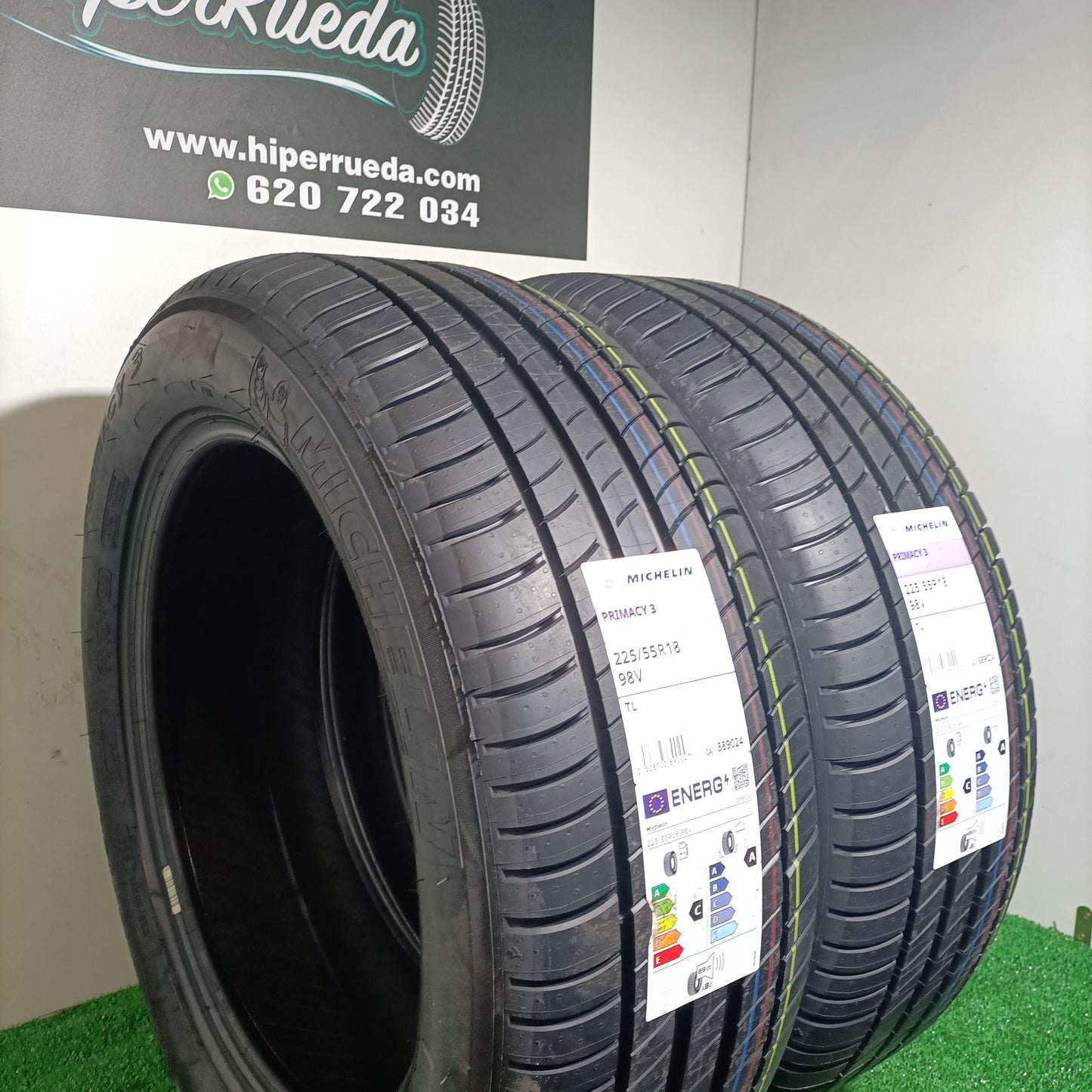 225 55 18 98V MICHELIN PRIMACY 3 /PRECIO UNIDAD,  ENVÍO GRATIS.