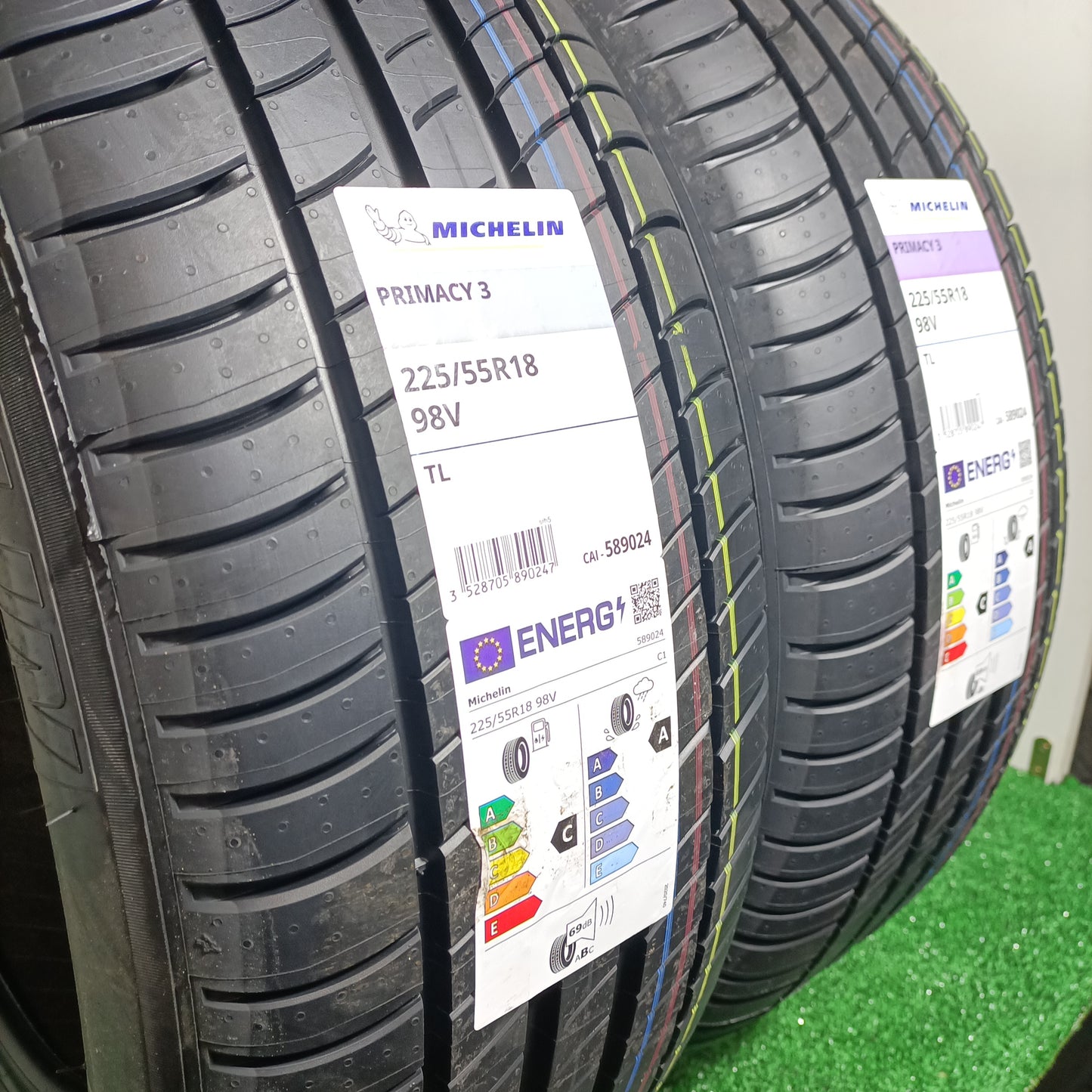 225 55 18 98V MICHELIN PRIMACY 3 /PRECIO UNIDAD,  ENVÍO GRATIS.